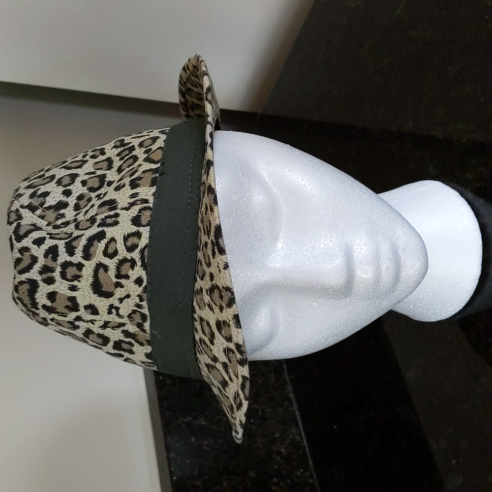 Nicole Marciano Safari Leopard Animal Print Hat